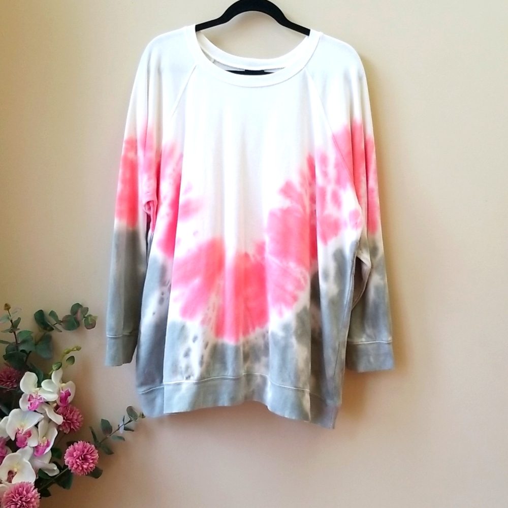 Torrid Multi Tie Dye Sweater